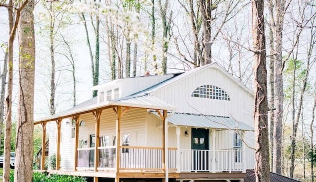 Custom Garden Home, reclaimed building features