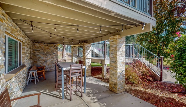 Custom Home on 1.3-Acre Estate with Private Solar-Heated Pool & Pool House