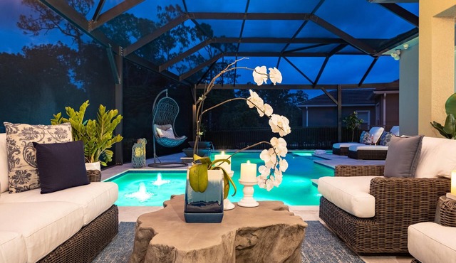Custom home with private saltwater pool & outdoor oasis near beaches, 5th Ave,