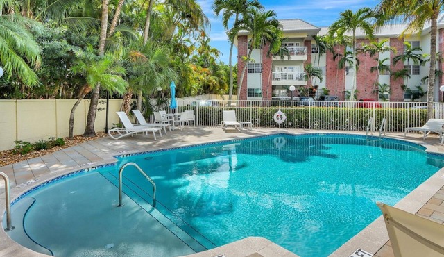 Cute 1-bedroom apartment on Ft Lauderdale beach, close to Los Olas & Marinas
