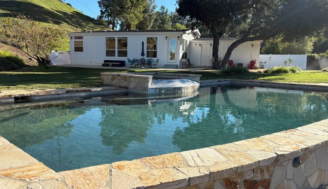 Cute 3 Bdr Home W/Pool/Spa & Amazing Views In Malibu Mtns. 15 Min From Beach