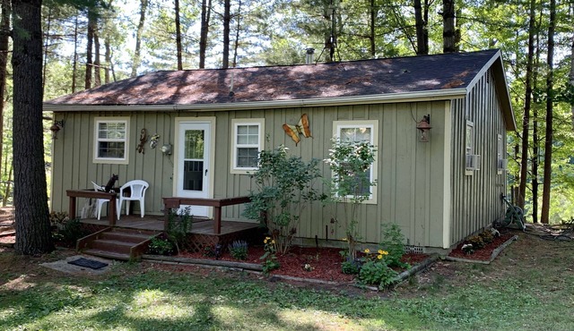 Cute cabin on the river! steps away for hunting! Book Week/Month for discount!