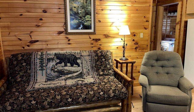 Cute Cabin with Private Hot Tub for Amazing Hiking Vacations near Cook Forest, PA