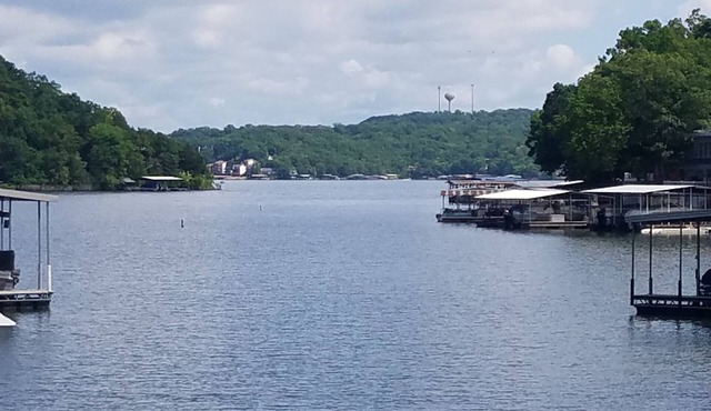 Cute family/couples cabin with trailer parking and use of our dock in calm cove