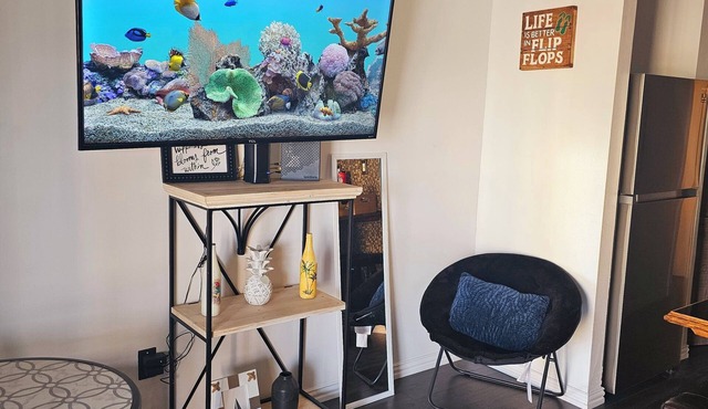 Cute little beach front condo to enjoy, relax, celebrate, and make memories