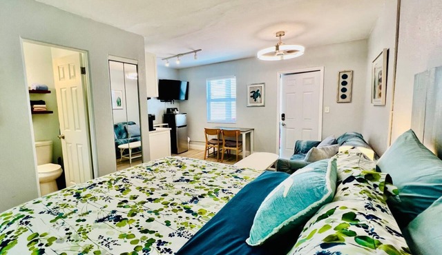 Cute & modern studio apartment with prime location in downtown Lake Worth Beach!