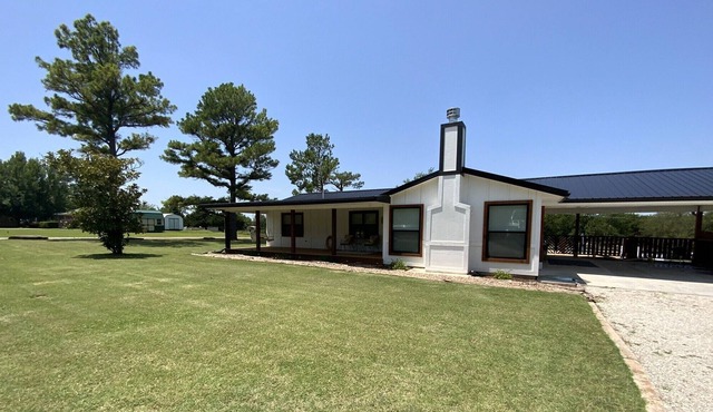 Cute newly remodeled home with an in ground pool and huge back yard.