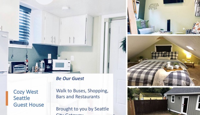 Cute Seattle Guest House with Private Hot Tub!
