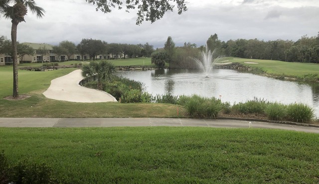 Cypress Woods Golf and Country Club on 18th tee!