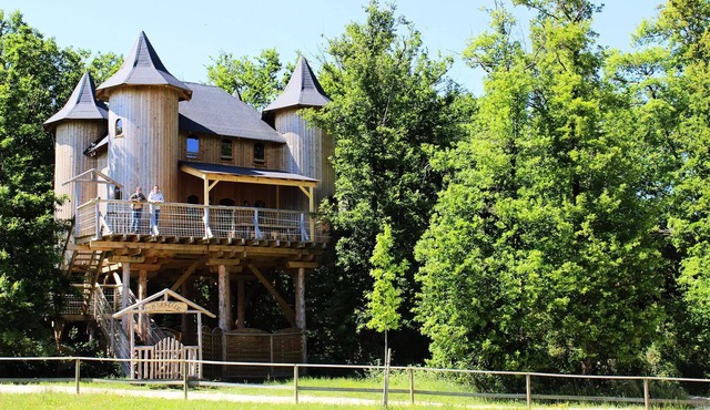 DéfiPlanet' in Dienné - Castle in the trees 4 Bedrooms 10 persons