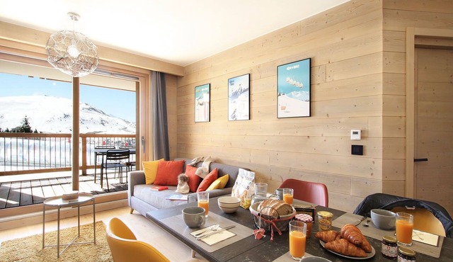 Départ-retour ski aux pieds | Appartement T2 cosy