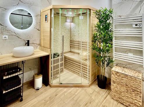 Détente et Sauna Privatif - T2 Cosy St-Géraud