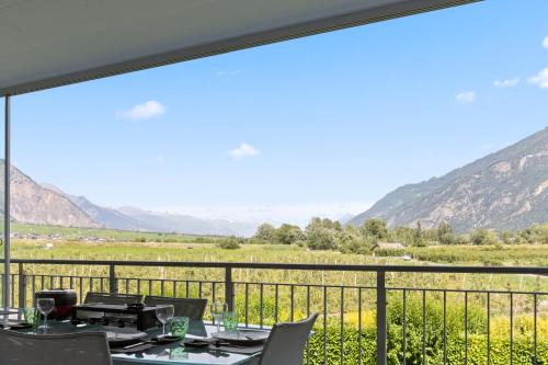 Détente Thermale à Saillon proche des bains, 4 personnes