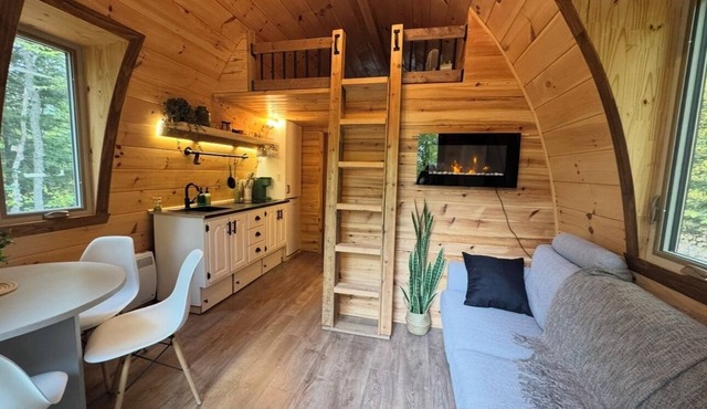 Dôme des Cimes | Pod moderne perché avec vue imprenable