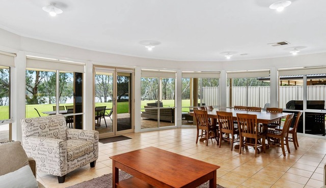 D3 Ski Ranch. 5-bedroom waterfront home and private jetty.