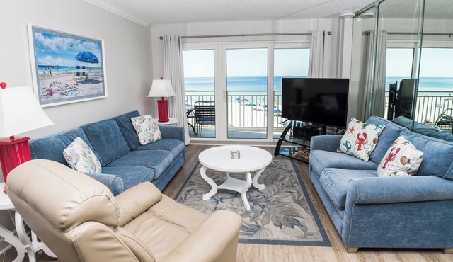 D303 Low Floor, Direct Gulf View, 3 pools