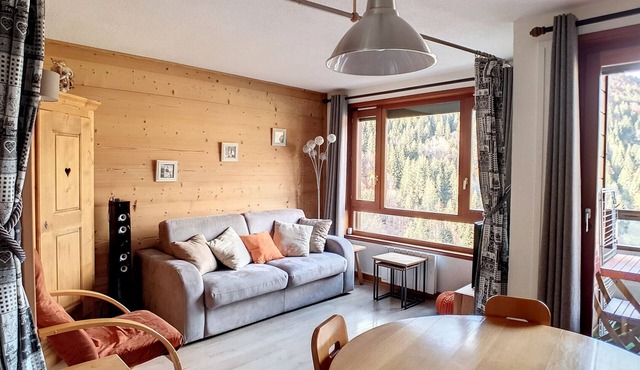 DAILLE S16 - 5 PERS - SWIMMING POOL ACCESS - SAINT JEAN D'AULPS RESORT - NEAR MORZINE