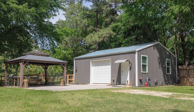 Dairy barn and parlor