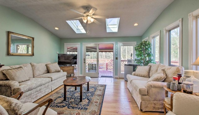 Damascus Home with Fire Pit and Views, Walk to Shops!