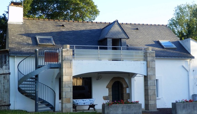 Damgan 3 bedrooms single-family house private land at 400 meters from the beach