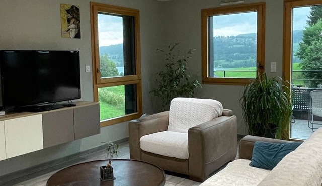 Das ruhige Les Grangettes mit Seeblick by Interhome