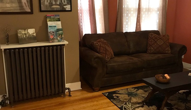 Day Street Suites. Historic Phelps Mansion. Main Level Suite #2