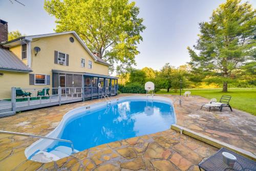 Dayton Home with Pool and Deck on 37 Private Acres!