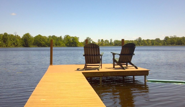 Dayton Lake Cottages Southwest Michigan on 6 acres, near New Buffalo, Three Oaks