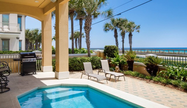 Dazzling Beach House with Private pool! Steps to Private Beach, Tennis Courts