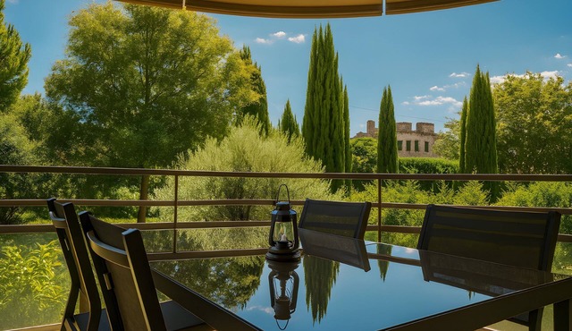 'De Standing Avignon' Apartment with Wi-Fi and Air Conditioning