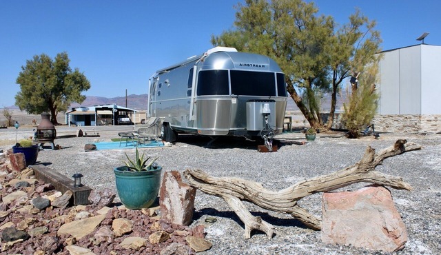 Death Valley Hot Springs Airstream