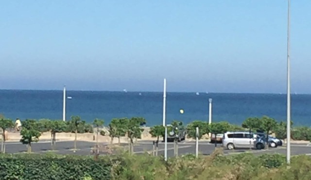 Deauville, sea view, apartment 2 bedrooms, 6 people, wifi