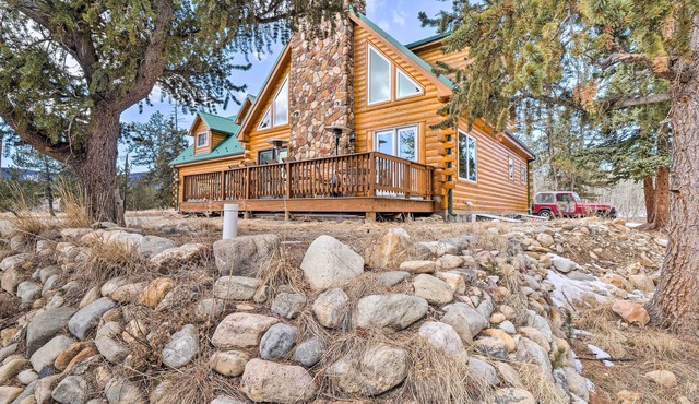 Deck & Dry Sauna! Fairplay 'High Creek Hideaway'