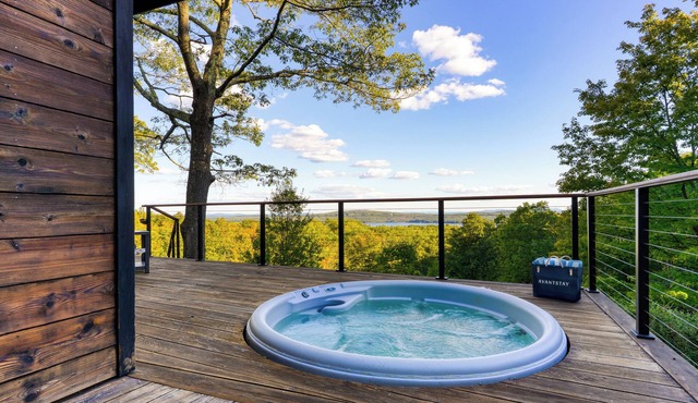 Deck, Hot Tub & Stunning Catskills Views | Suncliff Vista by AvantStay