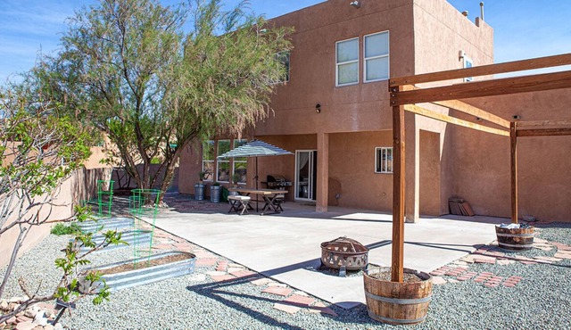 Deck Views and Spacious Outdoor Patio in Santa Fe