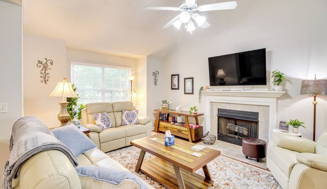 Deck & Yard: Savannah Area Retreat!