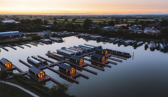 Deep in the Cheshire countryside, with only the bulrushes and birds for company, is this incredible