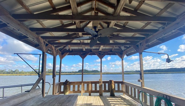 Deepwater Dock & Boat Ramp; Expansive Creek Views; 10 Minutes to Beach Access