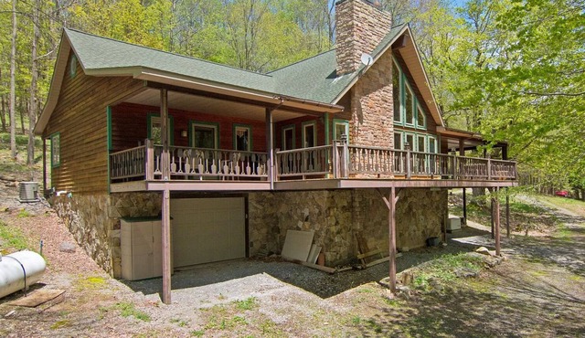 DeerLite HotTub W/D Loft 15min to Ski Near Greenbrier & Elk River