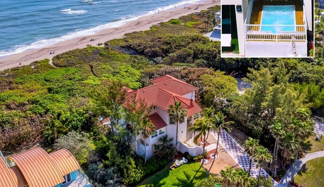 Del Mar al Cielo: Luxury Beachfront Estate ON the Beach! w/elevator+pool!