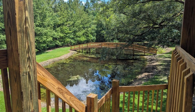 Delightful 4-BR with pond, deck, spacious yards in Picayune