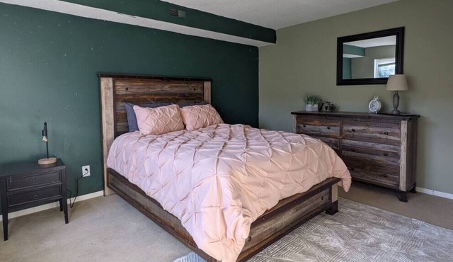 Delightful Condo for Nurses near Mercy One & Unity