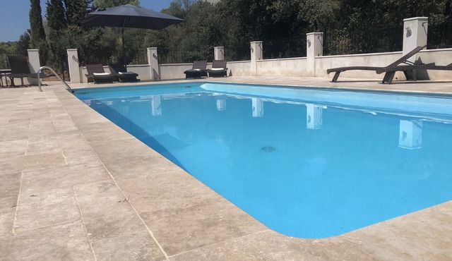 Delightful family friendly villa with new private & heated pool