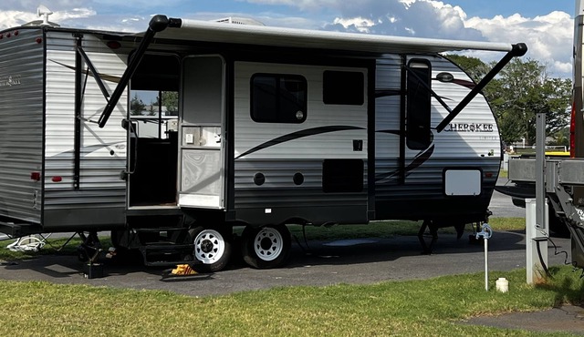 Delightful RV placed at any local Campground