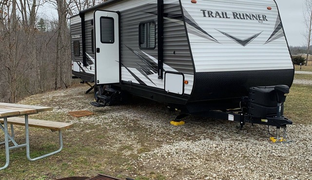 Delightful RV with campground amenities