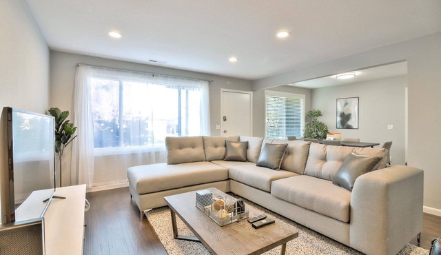 Delightful Sunnyvale 3BR w/Backyard & Patio, near Park, by Blueground