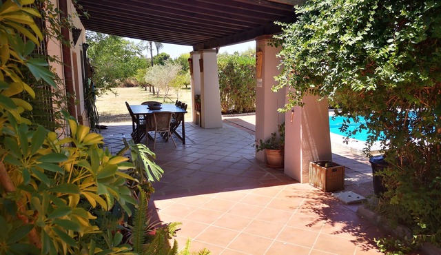 Delightful villa, private pool, 20 mins Seville, 10 mins airport, semi-rural