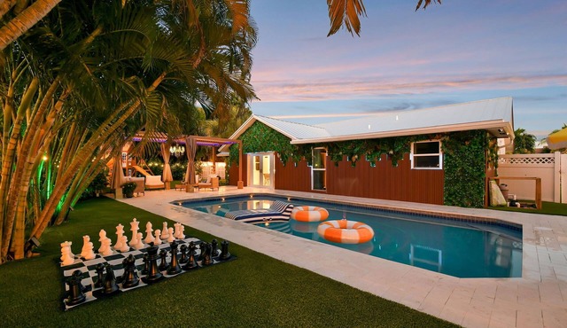Delray Resort Villa: Heated Pool, Golf, Kids Playground, Fire Pit near beach