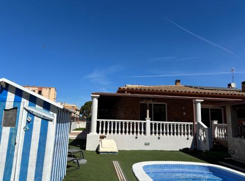 Delta del Ebro Serenia - Casa con piscina, jardín y barbacoa