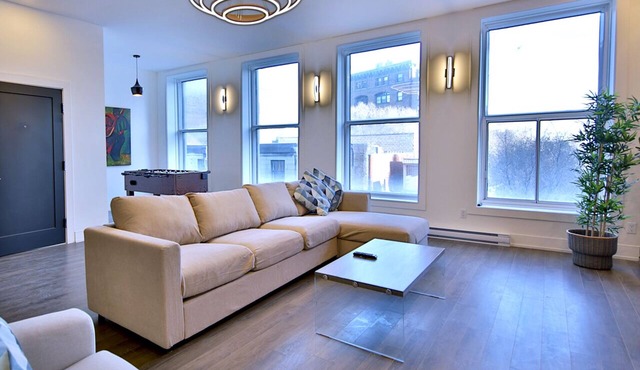 Deluxe 3-bedroom Condo in Old Montreal with a Private terrace